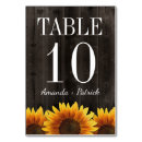 Search for wood table cards Number