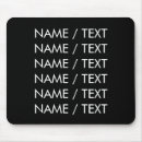 Search for phrase mousepads Black