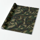 Search for green army camouflage wrapping paper Uniform