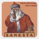 Search for gangsta stickers Santa