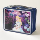 Search for alice in wonderland lunch boxes Vintage