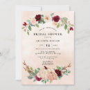 Search for burgundy and peach invitations Modern