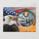 Search for national symbols postcards America