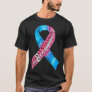 Recherche de ruban de sids tshirts Rose