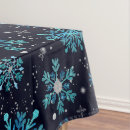 Search for silver snowflake tablecloths Snowflakes