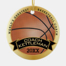 Search for basketball coach ornaments Athlete