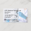 Recherche de technicien de laboratoire cartes visite Médical