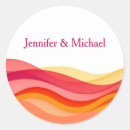 Search for sunset wedding stickers Modern