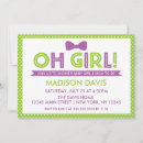 Search for purple and lime green invitations Stylish