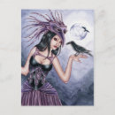 Recherche de fée goth cartes postales Sorcière