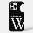 Search for retro script iphone cases Black and white