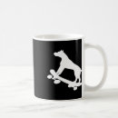 Search for funny dog skateboarding mugs Skating