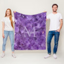 Search for amethyst blankets Stone
