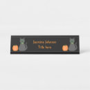 Search for halloween name plates Spooky
