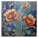 Search for blue and orange tiles Turquoise