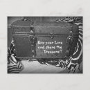 Recherche de coffre cartes postales Trésor
