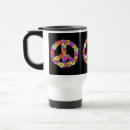 Search for floral peace sign mugs Pink