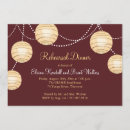Search for lanterns rehearsal dinner invitations Lights