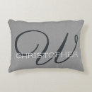 Recherche de w initial coussins Nom