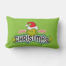 Recherche de grinch coussins Gris vintage rétro