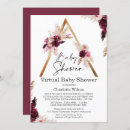 Search for maroon baby shower invitations Gender neutral