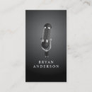 Recherche de microphone cartes visite Acteur vocal