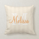 Search for tan pillows Initials