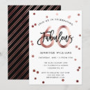 Search for rose 60th birthday invitations Sixty and fabulous