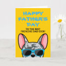 Search for french fathers day cards French bulldog dad
