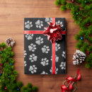 Recherche de chat noir et blanc papier cadeau Pour elle