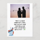 Search for funny golf sayings postcards Golfer