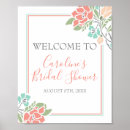 Recherche de fleurs turquoise posters Invités