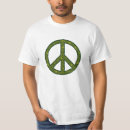 Recherche de signe de paix vert tshirts Symbole