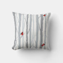 Search for birch tree pillows Winter