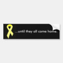 Search for white ribbon bumper stickers Support
