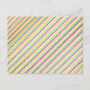 Search for stripes pattern postcards Yellow