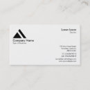 Search for triangle logo business cards Stylish