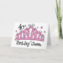 Search for queen birthday cards Tiara