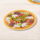 Search for pizza coasters Yellow