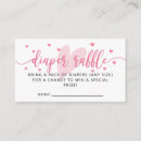 Search for game day invitations Diaper raffle ticket