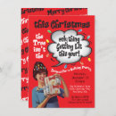 Recherche de funny retro noël invitations Rétro