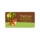 Search for baby tiger return address labels Safari