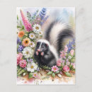 Recherche de moufette cartes postales Faune