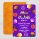Search for costume birthday invitations Trick or treat