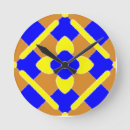 Search for blue kitchen clocks Floral