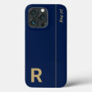 Search for navy blue gold iphone cases Initials