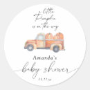 Search for mini truck stickers Fall baby shower