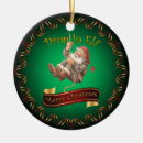 Search for elf ornaments Merry christmas