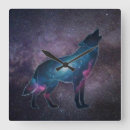 Search for howling wolf clocks Mystical
