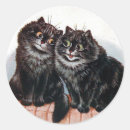 Search for black cat painting stickers Kitten